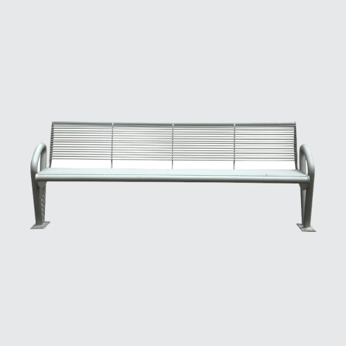 weatherproof garden stainless steel bench