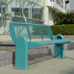 Outdoor Metal Garden Bench Set