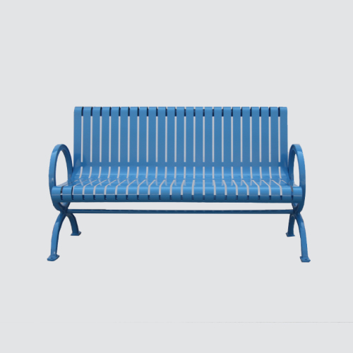 Metal garden furniture outdoor steel benches