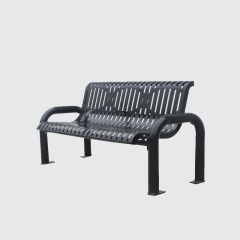 Outdoor Furniture street steel garden bench