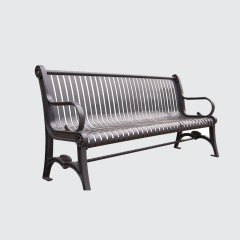 metal outside iron garden bench seat