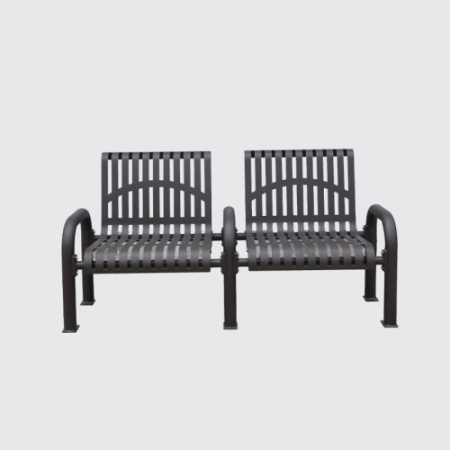 outdoor furniture steel park bench chair