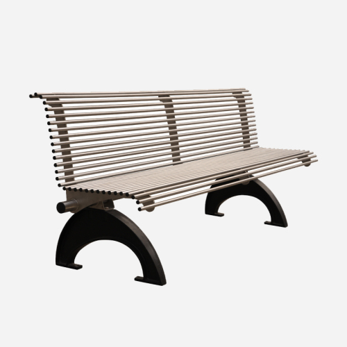 Steel Patio Garden street Bench