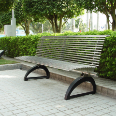 Steel Patio Garden street Bench