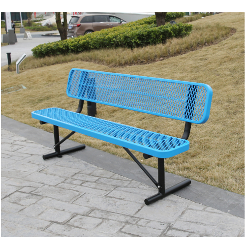 thermoplastic park bench