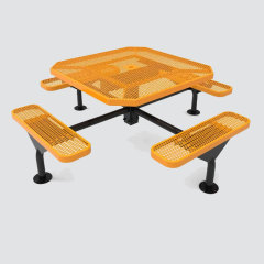 Octagon Spider Leg Expanded Thermoplastic Picnic Table