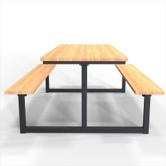 Commercial Outdoor Garden Hardwood Picnic Tables