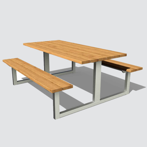 Commercial Outdoor Garden Hardwood Picnic Tables