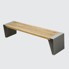 Production Wholesale Street Park Outdoor Wooden Bench Supplier