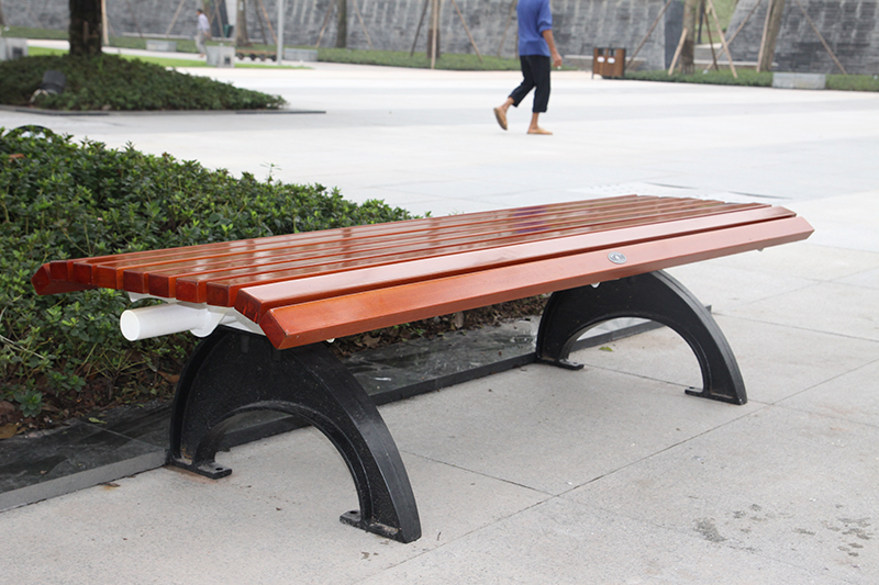 outdoor garden solid wood bench