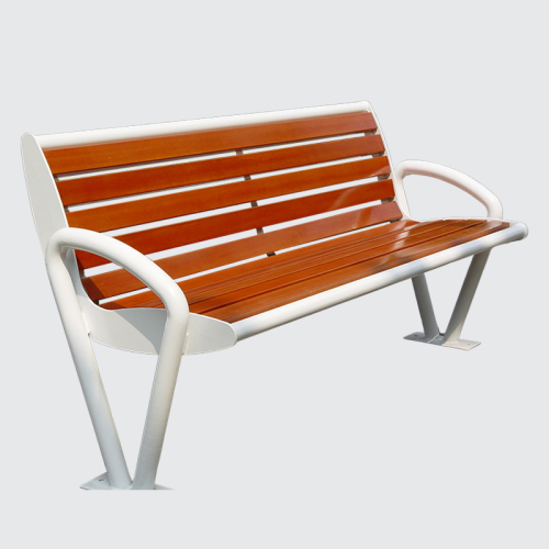 simple outdoor teak wood bench