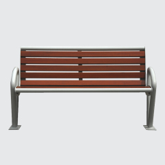 simple outdoor teak wood bench