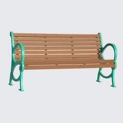 street cast iron bench