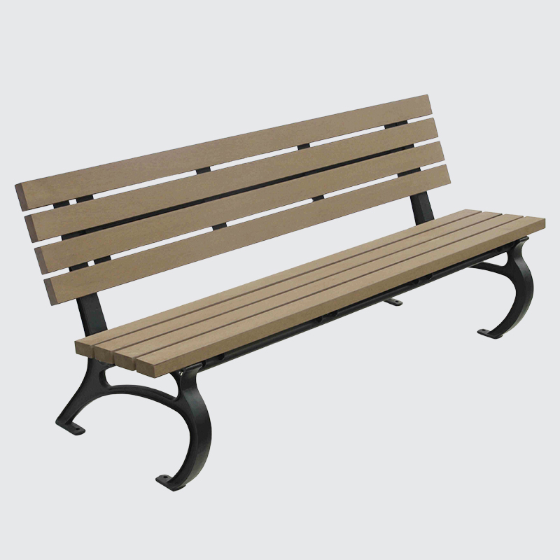 inexpensive modern outdoor wood bench