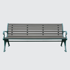 Outdoor hardwood ecological wood park bench