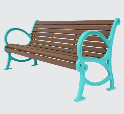 street cast iron bench