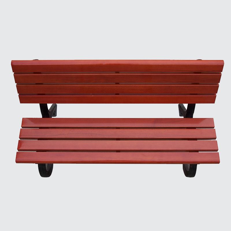 inexpensive modern outdoor wood bench