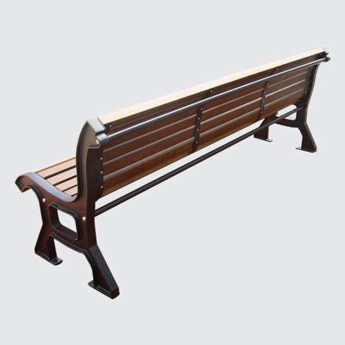 antique outdoor recycled plastic wood bench