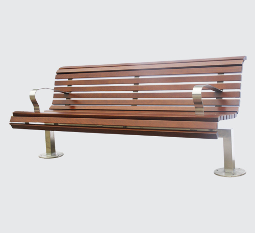 Classic Outdoor Park Wood Seat