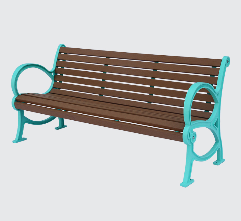 street cast iron bench