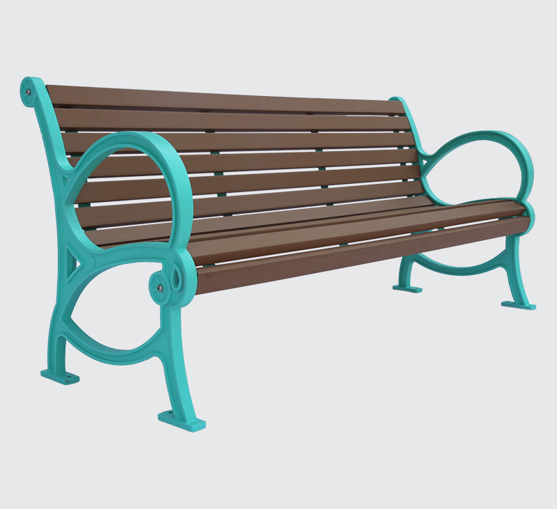 street cast iron bench