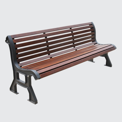 antique outdoor recycled plastic wood bench