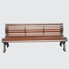 antique outdoor recycled plastic wood bench