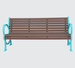 street cast iron bench