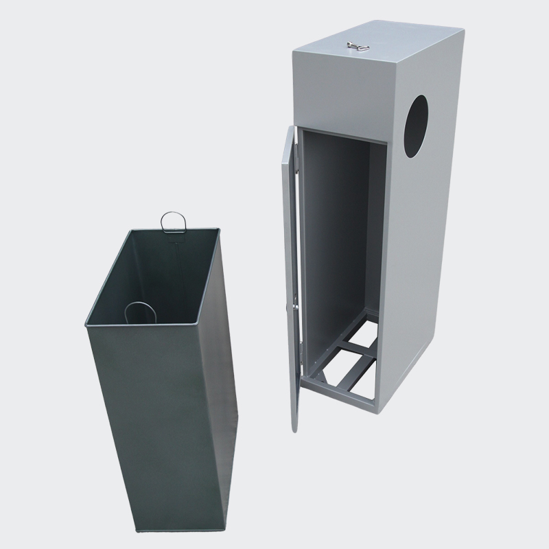 32 gallon garden stand trash bin