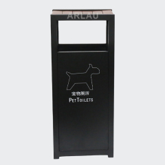 Manufacturer Outdoor Pet Park Trash Can Pet Poo Box