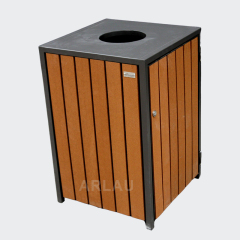 outdoor garden big garbage container