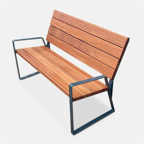 out door wood long bench seat