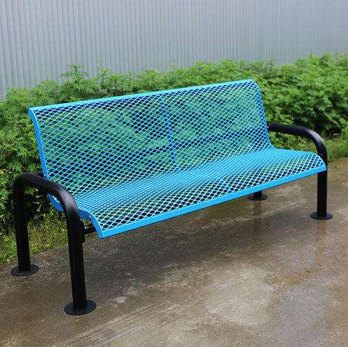 Outdoor garden furniture metal Bench