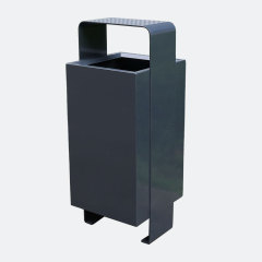 School Outdoor Modern Metal Trash Bin Manufacturer