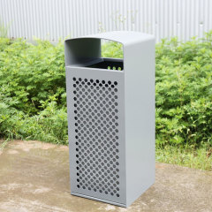 Outdoor 60 gallon garbage can