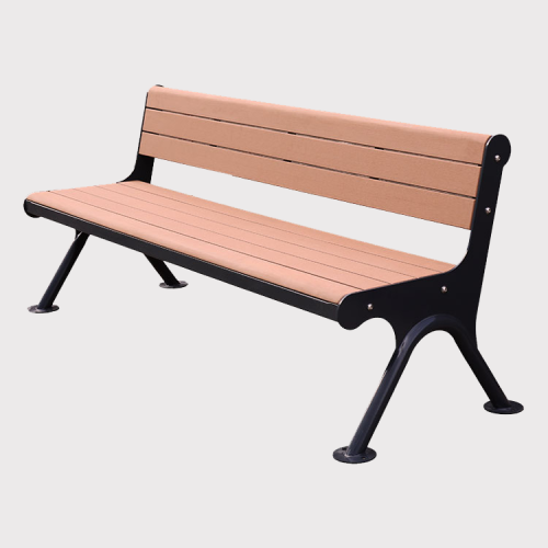 Outdoor seater hardwood garden bench