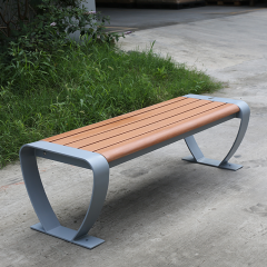 outdoor garden wooden long bench