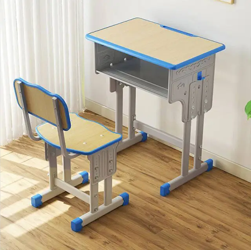 single school desk and chair