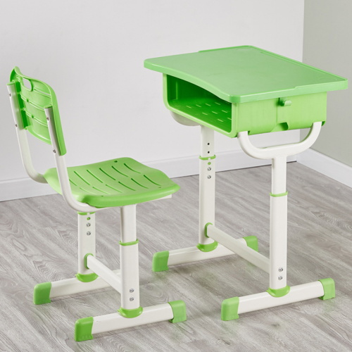 ABS plastic classroom desk and chair
