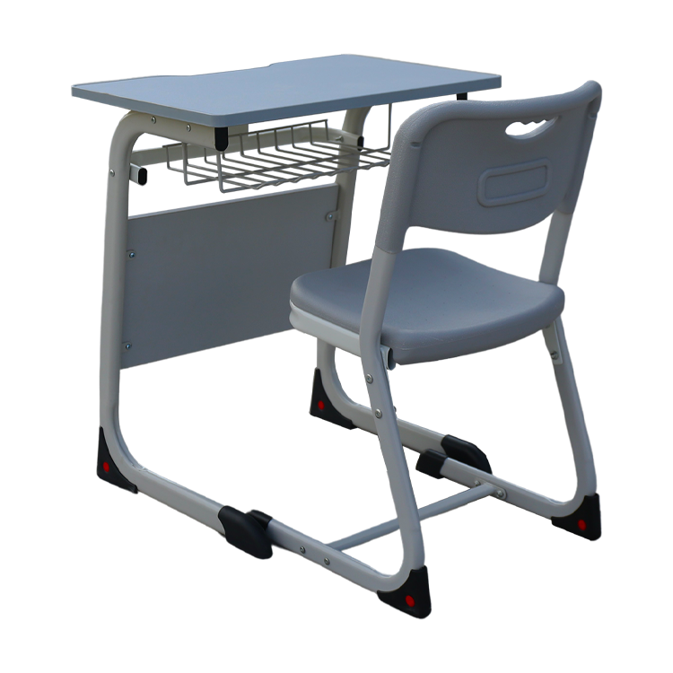 school individual desk and chair