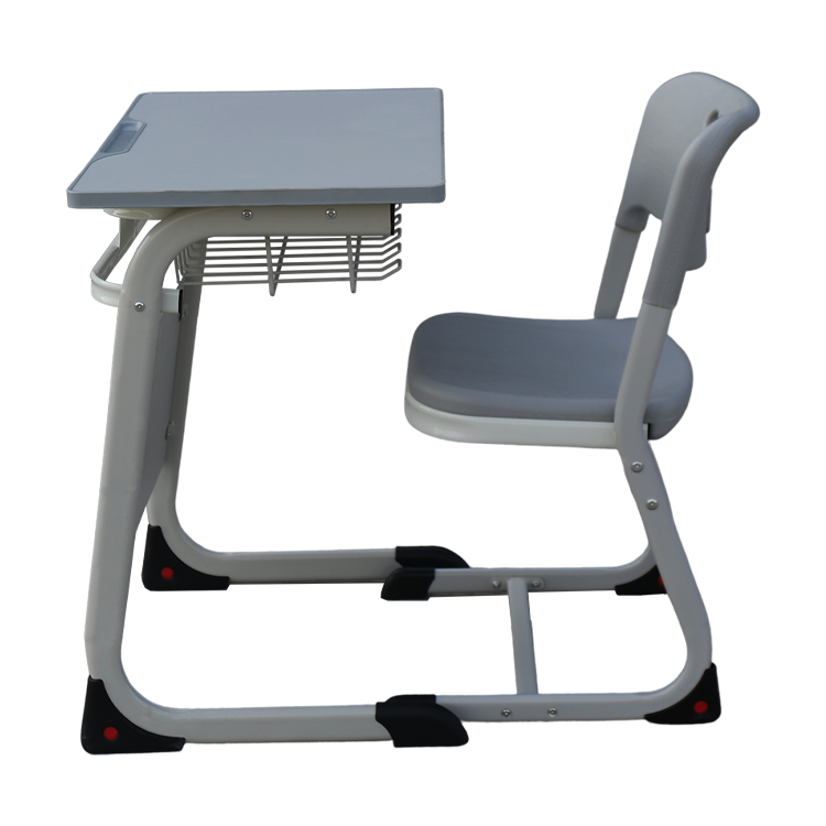 school individual desk and chair