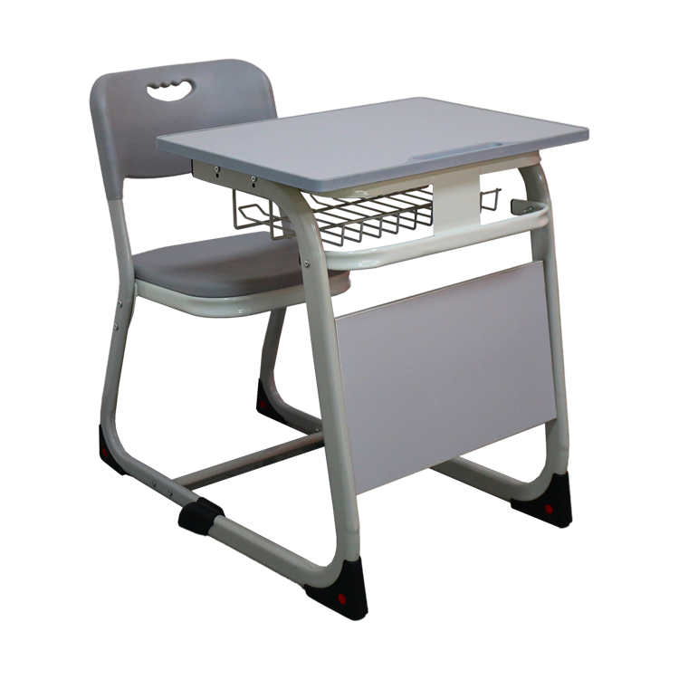 school individual desk and chair