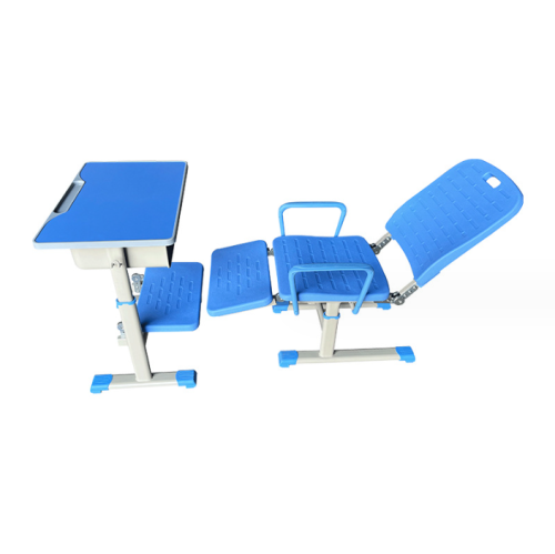 Reclining foldable desks and chairs