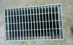 Trench trough drain metal grates