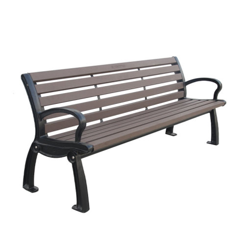 outdoor park garden cast iron bench