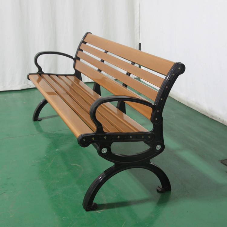 Antique cast iron outdoor wood benches for sale