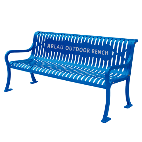 3 seater metal outdoor garden bench