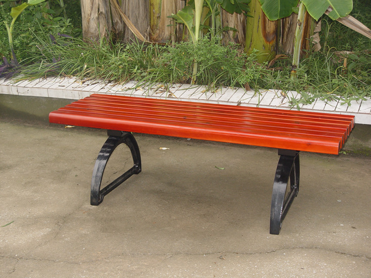 Outdoor wooden backless bench seats for sale