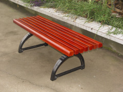 Outdoor wooden backless bench seats for sale