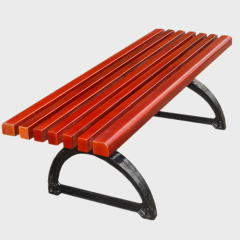 Outdoor wooden backless bench seats for sale